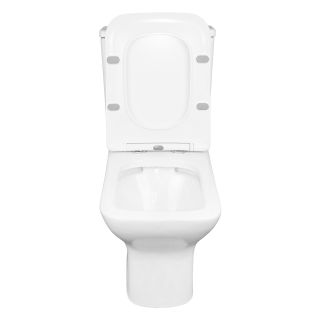 Унитаз-компакт Azario Fresco AZ-8302 360х620х800 напольный, безободковый, с быстросъемным сиденьем микролифт